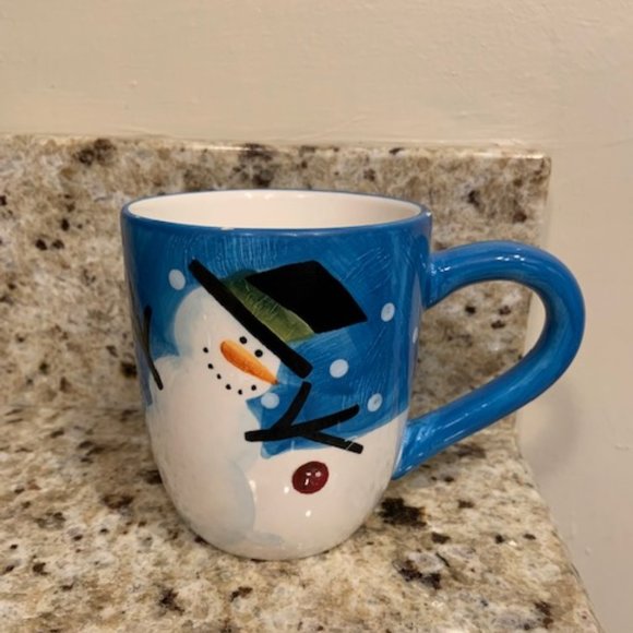 Sakura Other - Holiday Cherry Snowman Coffee Cup